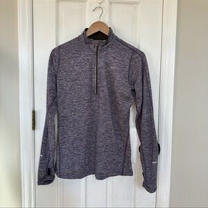 Purple Quarter-Zip Pullover